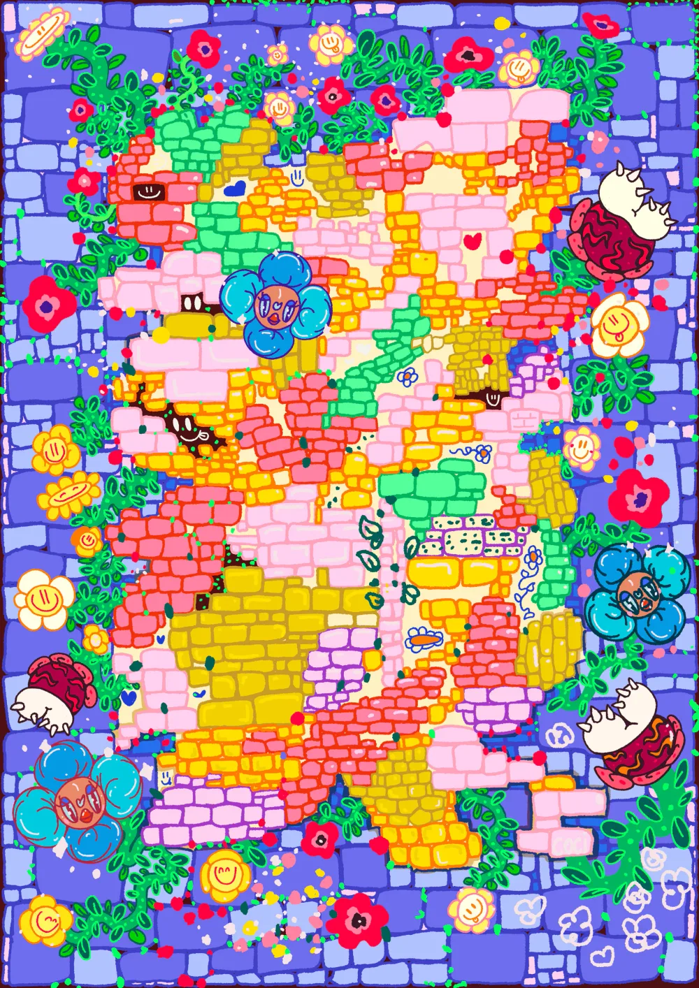 NFT artwork: Blooming Through